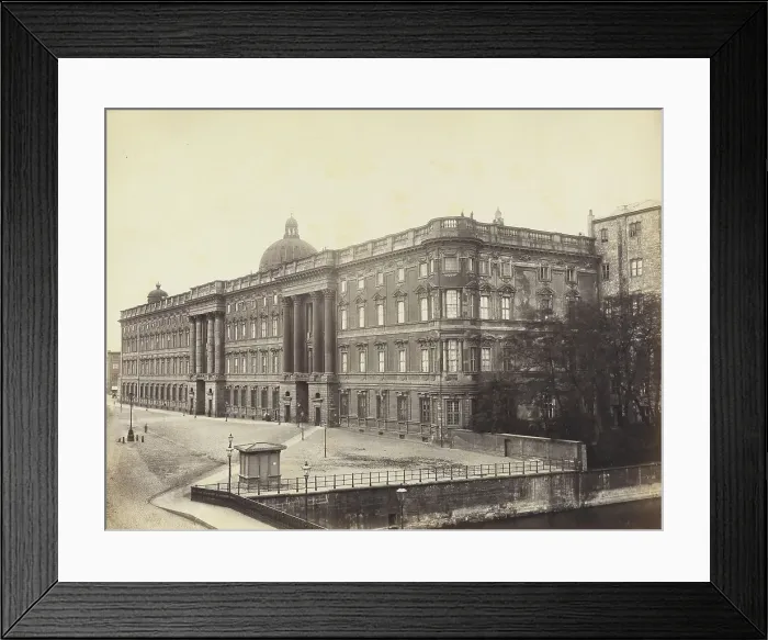 Framed Print : The Berliner Stadtschloss, c 1871. Creator: Anonymous Framed Print : The Berliner Stadtschloss, c 1871. Creator: Anonymous
