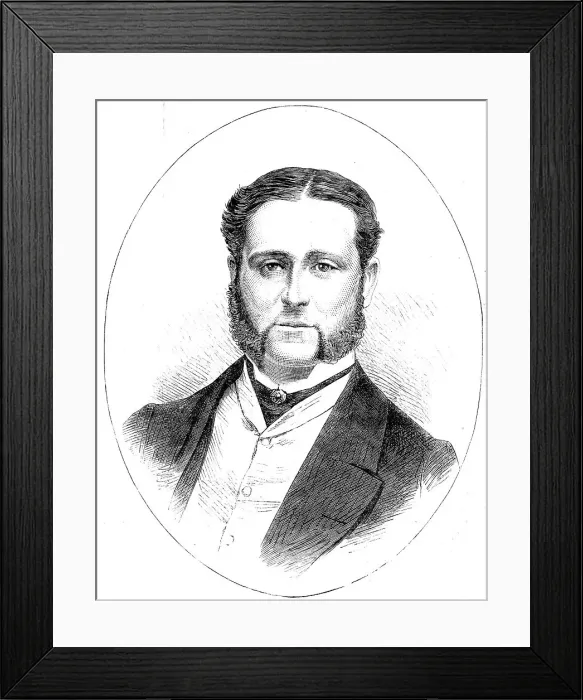 Framed Print : The Prince of Wales's physicians: John Lowe, M.D. of Lynn Regis, 1871. Creator: Unknown Framed Print : The Prince of Wales's physicians: John Lowe, M.D. of Lynn Regis, 1871. Creator: Unknown