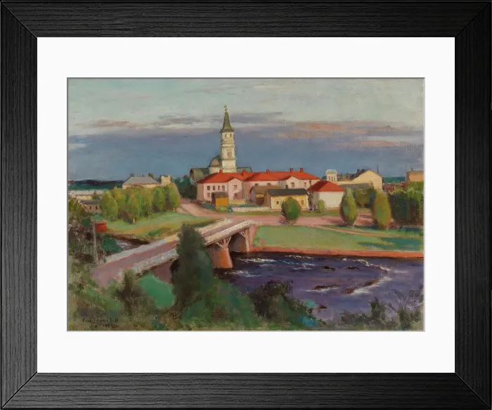 Framed Print : Oulu, 1922. Creator: Eero Jarnefelt
