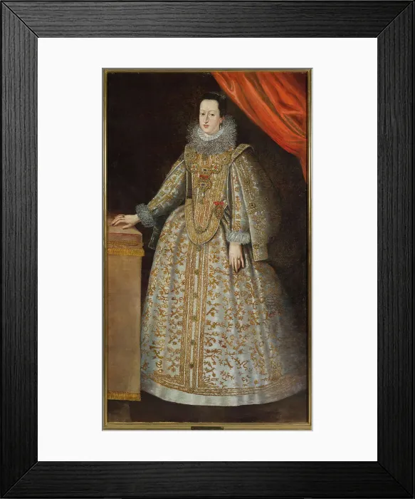 Framed Print : Portrait of Eleonora Gonzaga (1598-1655), c 1621. Creator: Anonymous Framed Print : Portrait of Eleonora Gonzaga (1598-1655), c 1621. Creator: Anonymous