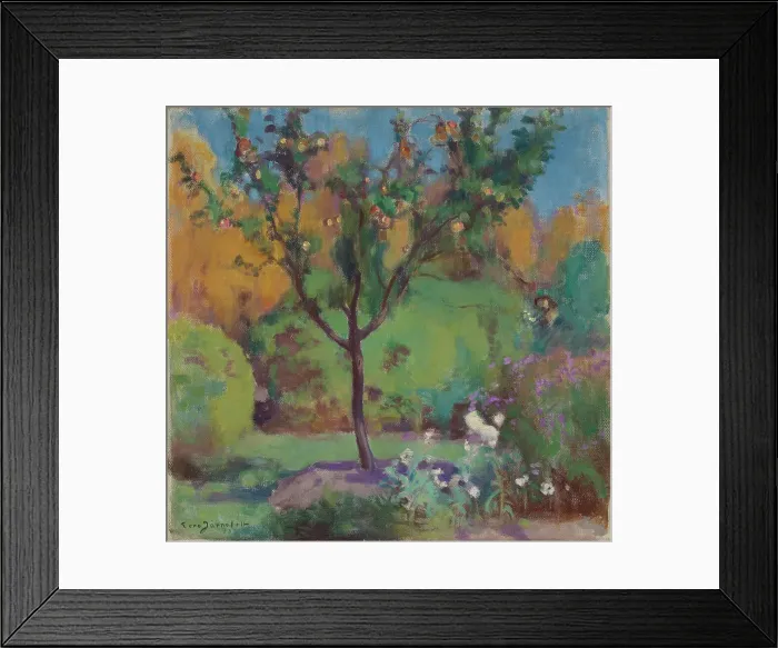 Framed Print : Apple Tree, 1883. Creator: Eero Jarnefelt Framed Print : Apple Tree, 1883. Creator: Eero Jarnefelt