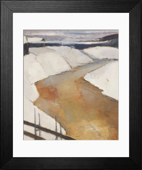 Framed Print : Yellow River, 1920. Creator: Alvar Cawén Framed Print : Yellow River, 1920. Creator: Alvar Cawén