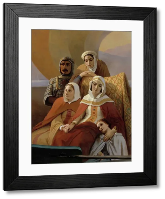 Framed Print : Crusaders, late 19th century. Creator: Ida Silfverberg Framed Print : Crusaders, late 19th century. Creator: Ida Silfverberg