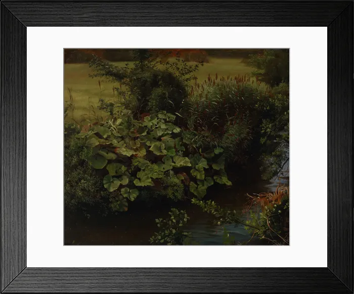Framed Print : Brook, copy after Johann Wilhelm Schirmer, 1860-1880. Creator: Hjalmar Munsterhjelm Framed Print : Brook, copy after Johann Wilhelm Schirmer, 1860-1880. Creator: Hjalmar Munsterhjelm