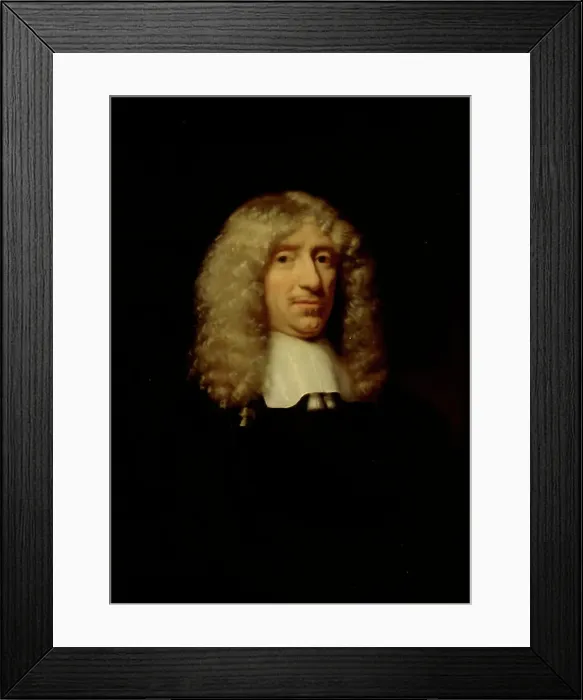 Framed Print : Portrait of a Man, 1676. Creator: Nicolaes Maes Framed Print : Portrait of a Man, 1676. Creator: Nicolaes Maes