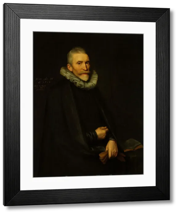Framed Print : Portrait of a 66-Year-Old Man, 1610. Creator: Michiel van Mierevelt Framed Print : Portrait of a 66-Year-Old Man, 1610. Creator: Michiel van Mierevelt