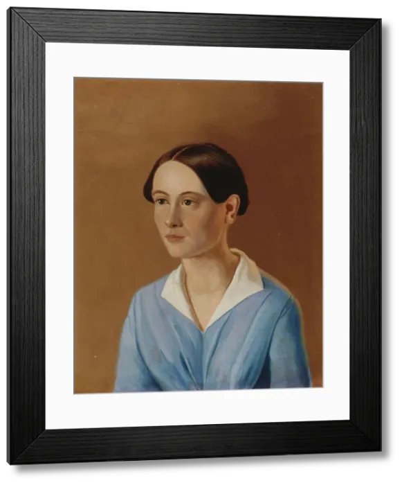Framed Print : Ann-Marie Fabritius, 1849. Creator: Ferdinand von Wright Framed Print : Ann-Marie Fabritius, 1849. Creator: Ferdinand von Wright