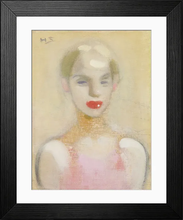 Framed Print : Circus Girl, 1916. Creator: Helene Schjerfbeck Framed Print : Circus Girl, 1916. Creator: Helene Schjerfbeck