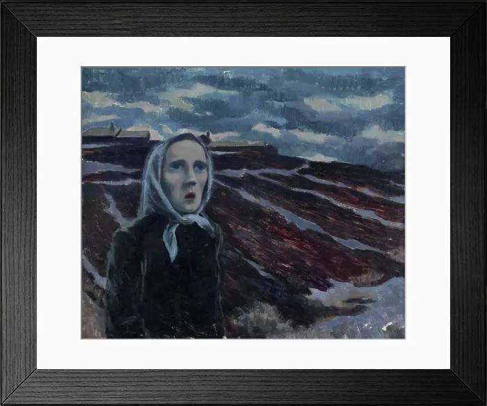 Framed Print : Famine Year. Creator: Henry Ericsson Framed Print : Famine Year. Creator: Henry Ericsson