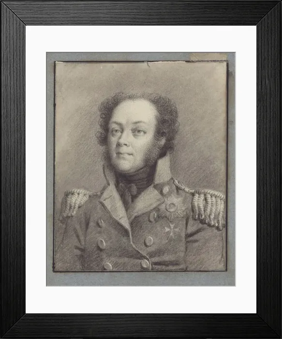 Framed Print : Portrait of Count Fyodor Vasilyevich Rostopchin (1763-1826), c1813-1820. Creator: Anonymous Framed Print : Portrait of Count Fyodor Vasilyevich Rostopchin (1763-1826), c1813-1820. Creator: Anonymous