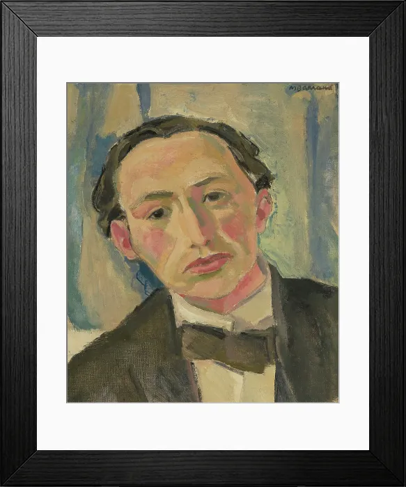 Framed Print : Portrait of François Laya (1890-1957), c1917-1920. Creator: Barraud, Maurice (1889-1954) Framed Print : Portrait of François Laya (1890-1957), c1917-1920. Creator: Barraud, Maurice (1889-1954)
