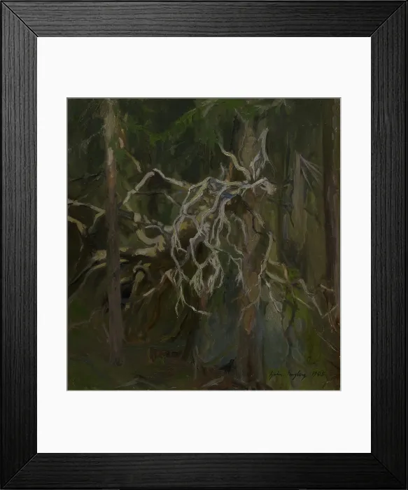 Framed Print : Broken Hollow Pine, 1905. Creator: Gabriel Engberg Framed Print : Broken Hollow Pine, 1905. Creator: Gabriel Engberg