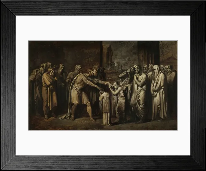 Framed Print : Oedipus at Colonus, 1803. Creator: Bossi, Giuseppe (1777-1815) Framed Print : Oedipus at Colonus, 1803. Creator: Bossi, Giuseppe (1777-1815)