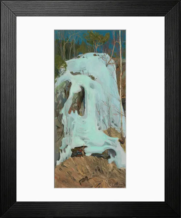 Framed Print : Rumbling Ice, 1901. Creator: Gabriel Engberg Framed Print : Rumbling Ice, 1901. Creator: Gabriel Engberg