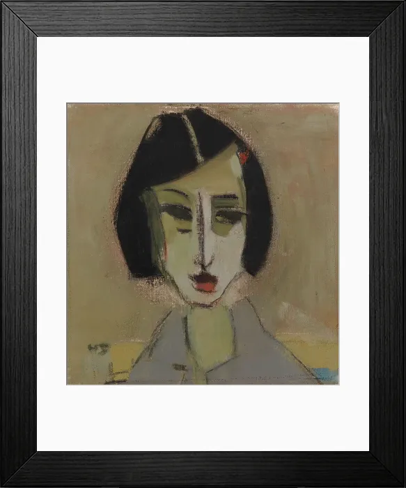 Framed Print : Göta, 1933. Creator: Helene Schjerfbeck Framed Print : Göta, 1933. Creator: Helene Schjerfbeck