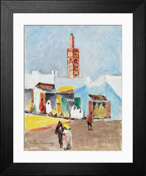 Framed Print : Tangier, c1930s. Creator: Hugo Backmansson Framed Print : Tangier, c1930s. Creator: Hugo Backmansson