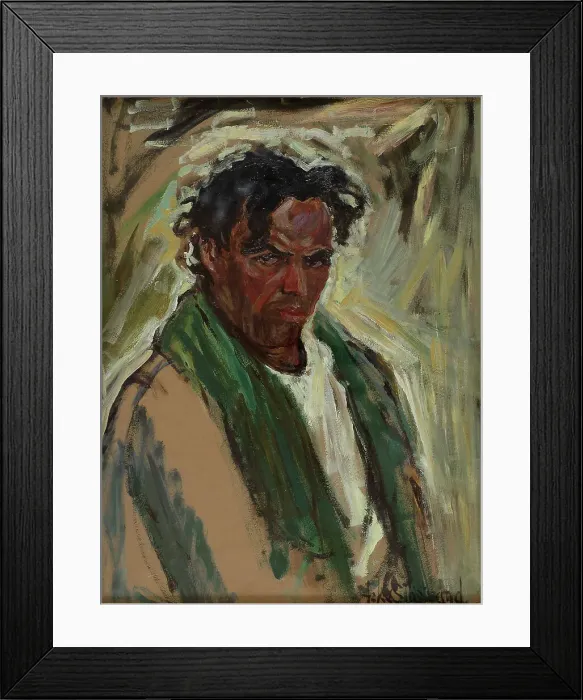 Framed Print : Argentinian man, 1921. Creator: Acke Sjostrand Framed Print : Argentinian man, 1921. Creator: Acke Sjostrand