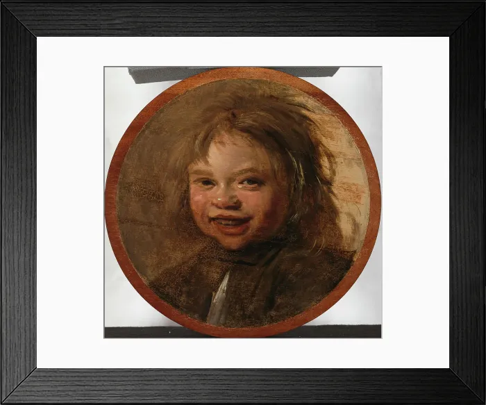 Framed Print : Laughing Boy, copy, 1650-1699. Creator: Unknown Framed Print : Laughing Boy, copy, 1650-1699. Creator: Unknown
