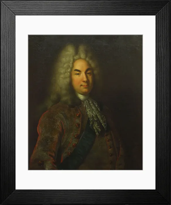 Framed Print : Portrait of Count Pyotr Andreyevich Tolstoy (1645-1729), Second Half of the 18th cen. Creator: Anonymous Framed Print : Portrait of Count Pyotr Andreyevich Tolstoy (1645-1729), Second Half of the 18th cen. Creator: Anonymous
