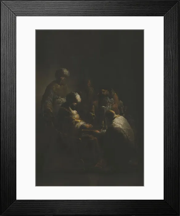 Framed Print : Pilate Washing his Hands, c 1640. Creator: Bramer, Leonaert (1596-1674) Framed Print : Pilate Washing his Hands, c 1640. Creator: Bramer, Leonaert (1596-1674)
