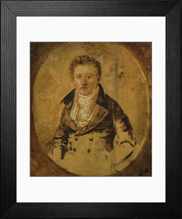 Framed Print : The Customs Officer G. A. Hobin, 1824. Creator: Gustaf Wilhelm Finnberg Framed Print : The Customs Officer G. A. Hobin, 1824. Creator: Gustaf Wilhelm Finnberg