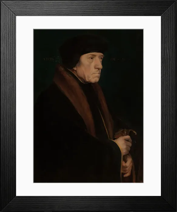 Framed Print : John Chambers, copy after Hans Holbein the Younger, 1894. Creator: Helene Schjerfbeck Framed Print : John Chambers, copy after Hans Holbein the Younger, 1894. Creator: Helene Schjerfbeck