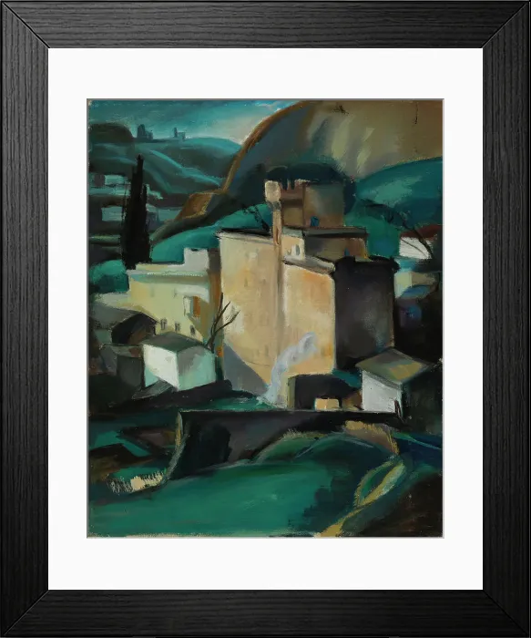 Framed Print : Townscape from Italy, 1920-1929. Creator: Henry Ericsson Framed Print : Townscape from Italy, 1920-1929. Creator: Henry Ericsson