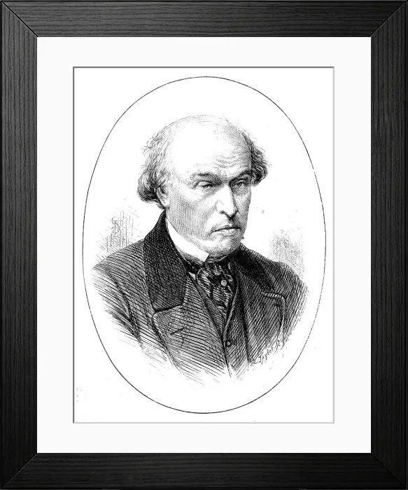 Framed Print : The Prince of Wales's physicians: Sir William Jenner, Bart. M.D. 1871. Creator: Unknown Framed Print : The Prince of Wales's physicians: Sir William Jenner, Bart. M.D. 1871. Creator: Unknown