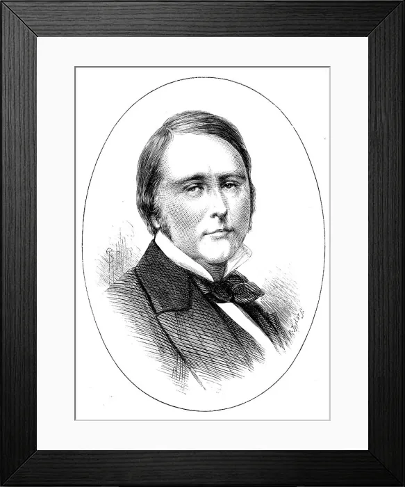 Framed Print : The Prince of Wales's physicians: W. W. Gull, M.D. 1871. Creator: Unknown Framed Print : The Prince of Wales's physicians: W. W. Gull, M.D. 1871. Creator: Unknown