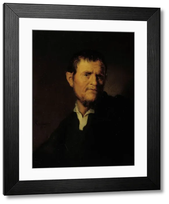 Framed Print : Portrait of a man, c1910s. Creator: Unknown Framed Print : Portrait of a man, c1910s. Creator: Unknown
