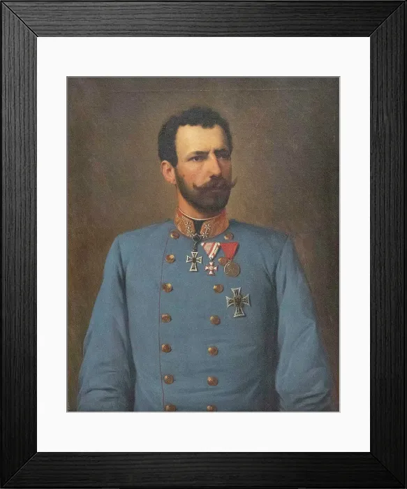 Framed Print : Portrait of Archduke Eugen of Austria-Teschen (1863-1954), 1900. Creator: Büche, Josef (1848-1917) Framed Print : Portrait of Archduke Eugen of Austria-Teschen (1863-1954), 1900. Creator: Büche, Josef (1848-1917)