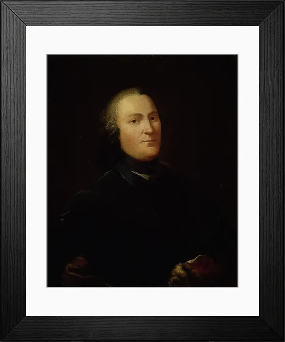 Framed Print : Merchant Mikael Wacklin, 1755. Creator: Isak Wacklin Framed Print : Merchant Mikael Wacklin, 1755. Creator: Isak Wacklin