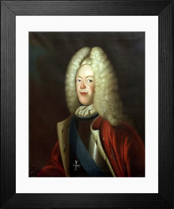 Framed Print : Portrait of Louis Rudolph, Duke of Brunswick-Lüneburg (1671-1735), Prince... 2nd Half of 18th cen. Creator: Anonymous Framed Print : Portrait of Louis Rudolph, Duke of Brunswick-Lüneburg (1671-1735), Prince... 2nd Half of 18th cen. Creator: Anonymous