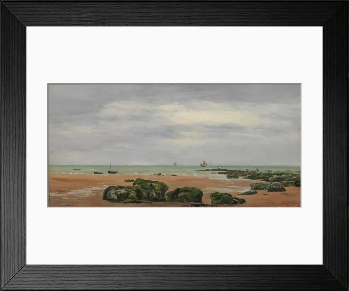 Framed Print : Oyster Pickers, 1864. Creator: Berndt Lindholm Framed Print : Oyster Pickers, 1864. Creator: Berndt Lindholm