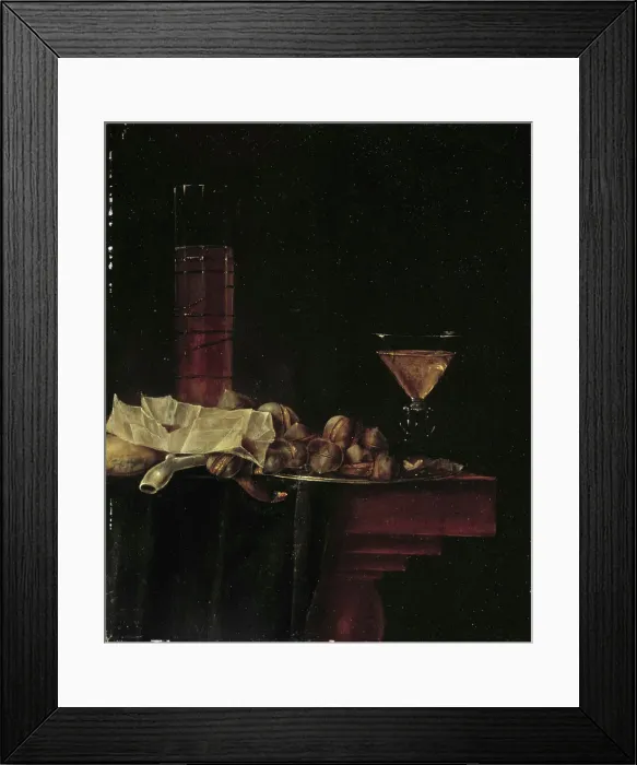 Framed Print : Still life, 1661. Creator: Godfriedt von Bochoutt Brugge Framed Print : Still life, 1661. Creator: Godfriedt von Bochoutt Brugge