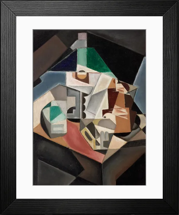 Framed Print : Naturaleza muerta (Still Life), c 1918. Creator: Blanchard, María (1881-1932) Framed Print : Naturaleza muerta (Still Life), c 1918. Creator: Blanchard, María (1881-1932)