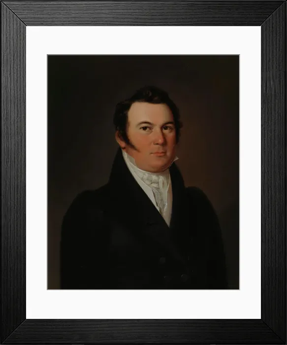 Framed Print : Nikolai Sinebrychoff, 1830. Creator: Johan Erik Lindh Framed Print : Nikolai Sinebrychoff, 1830. Creator: Johan Erik Lindh