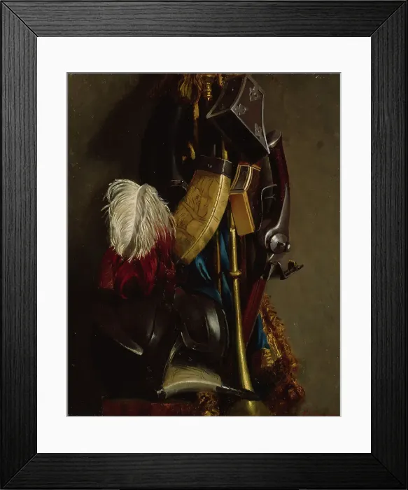 Framed Print : Hunting still life, 1863. Creator: Karl Emanuel Jansson Framed Print : Hunting still life, 1863. Creator: Karl Emanuel Jansson