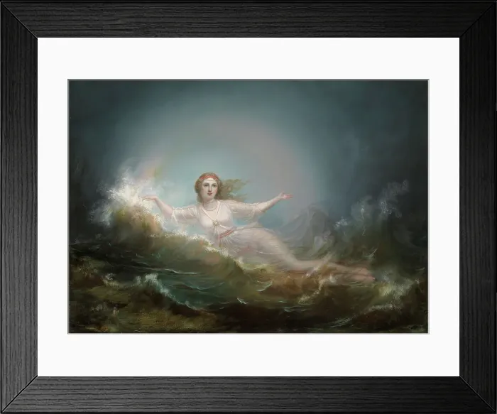 Framed Print : Ilmatar, 1860. Creator: Robert Wilhelm Ekman