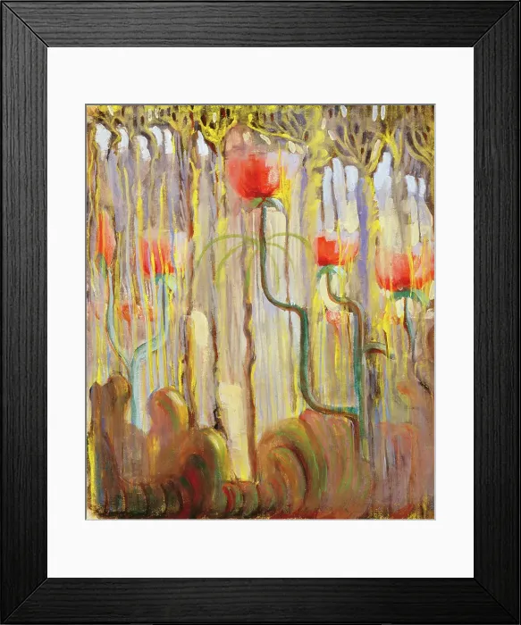 Framed Print : Creation of the World. IX, 1906. Creator: Ciurlionis, Mikalojus Konstantinas (1875-1911) Framed Print : Creation of the World. IX, 1906. Creator: Ciurlionis, Mikalojus Konstantinas (1875-1911)