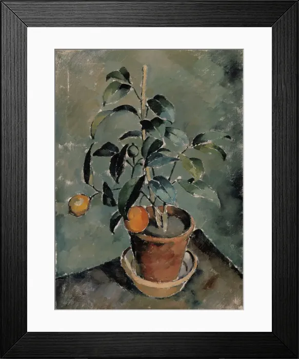 Framed Print : Orange Plant. Creator: Karl Isakson Framed Print : Orange Plant. Creator: Karl Isakson