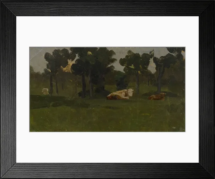 Framed Print : Paddock. Creator: Victor Westerholm Framed Print : Paddock. Creator: Victor Westerholm