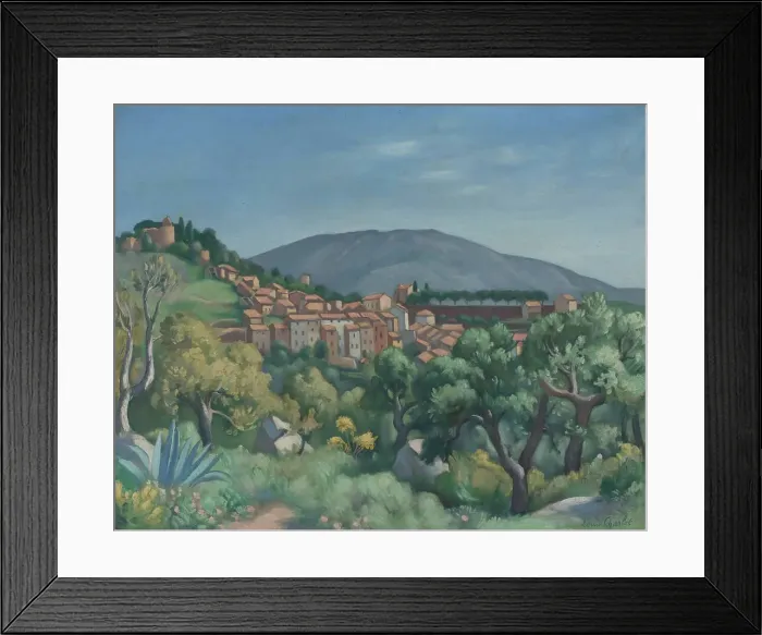 Framed Print : Bormes and Pierre d'Avenon, 1919-1927. Creator: Louis Charlot Framed Print : Bormes and Pierre d'Avenon, 1919-1927. Creator: Louis Charlot