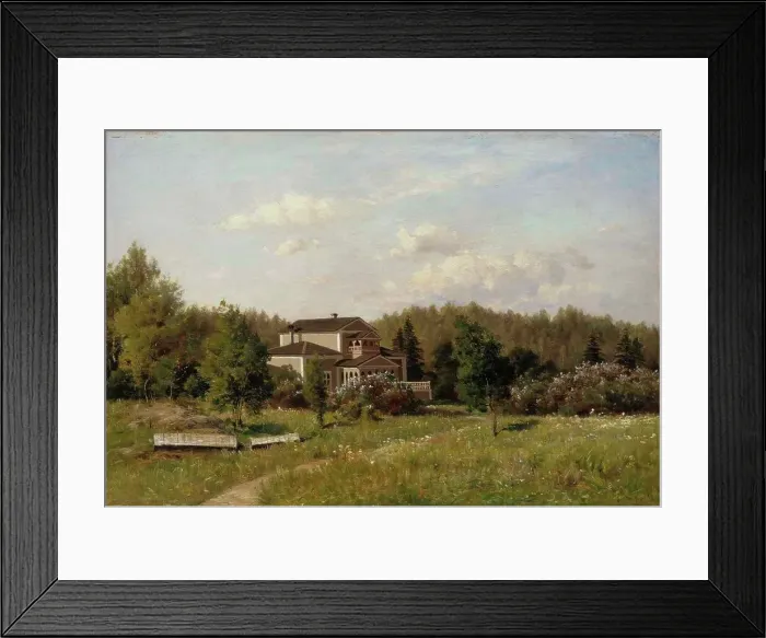 Framed Print : Rytty Manor, 1895. Creator: Hjalmar Munsterhjelm Framed Print : Rytty Manor, 1895. Creator: Hjalmar Munsterhjelm