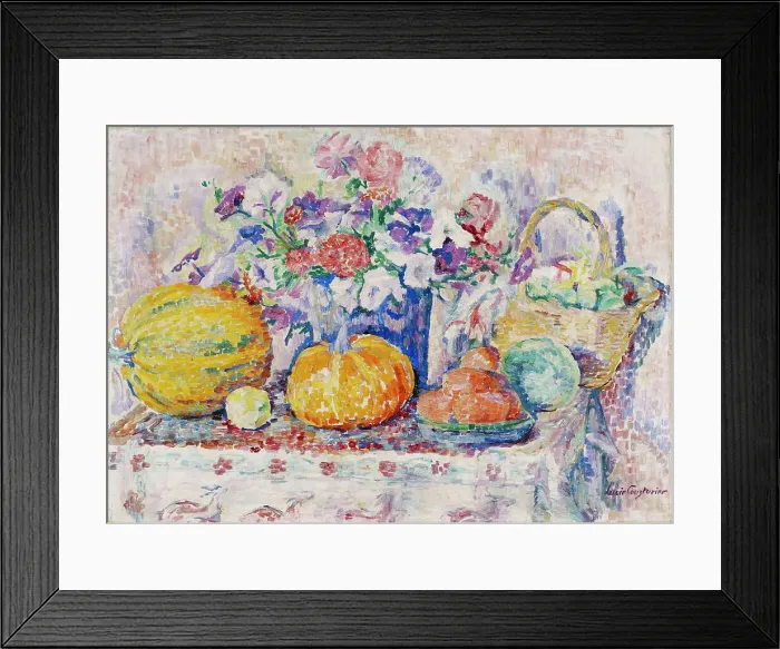 Framed Print : Flowers and Fruit of Provence, 1890-1917. Creator: Lucie Cousturier Framed Print : Flowers and Fruit of Provence, 1890-1917. Creator: Lucie Cousturier