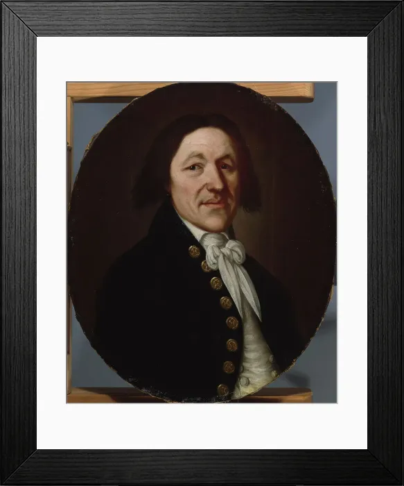 Framed Print : Surveyor Olaus Tuneaus, 1800-1803. Creator: Nils Schillmark Framed Print : Surveyor Olaus Tuneaus, 1800-1803. Creator: Nils Schillmark