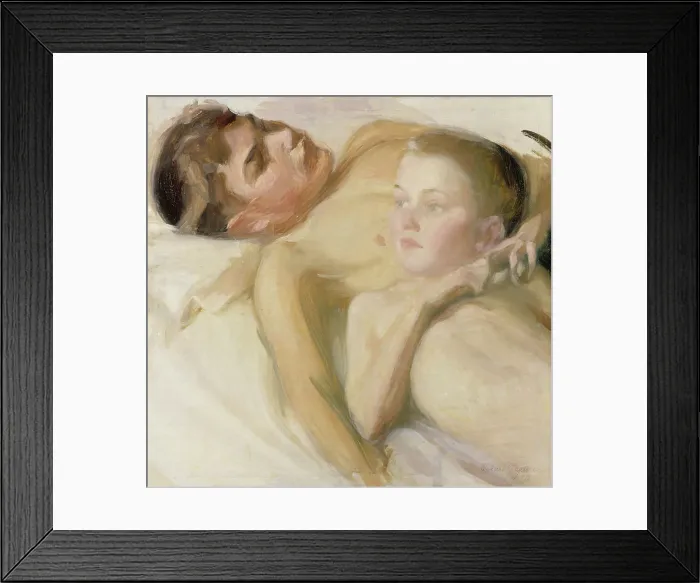Framed Print : Brothers, 1910. Creator: Oskari Paatela Framed Print : Brothers, 1910. Creator: Oskari Paatela