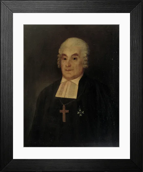 Framed Print : Bishop Zacharias Cygnaeus, 1790-1799. Creator: Nils Schillmark Framed Print : Bishop Zacharias Cygnaeus, 1790-1799. Creator: Nils Schillmark