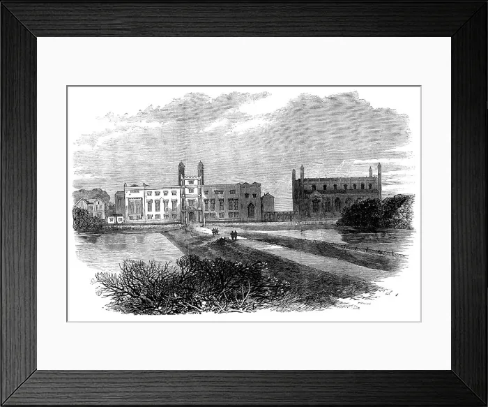 Framed Print : Stonyhurst College, Lancashire, 1871. Creator: Unknown Framed Print : Stonyhurst College, Lancashire, 1871. Creator: Unknown