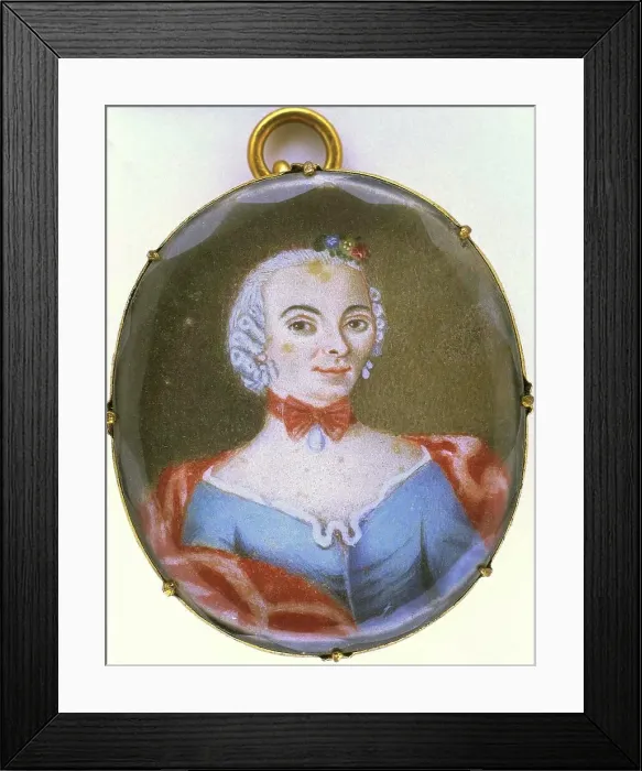 Framed Print : Portrait of a lady, c1780. Creator: Unknown Framed Print : Portrait of a lady, c1780. Creator: Unknown